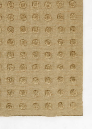 Beige area rug 8' X 10' - close-up of pattern and texture