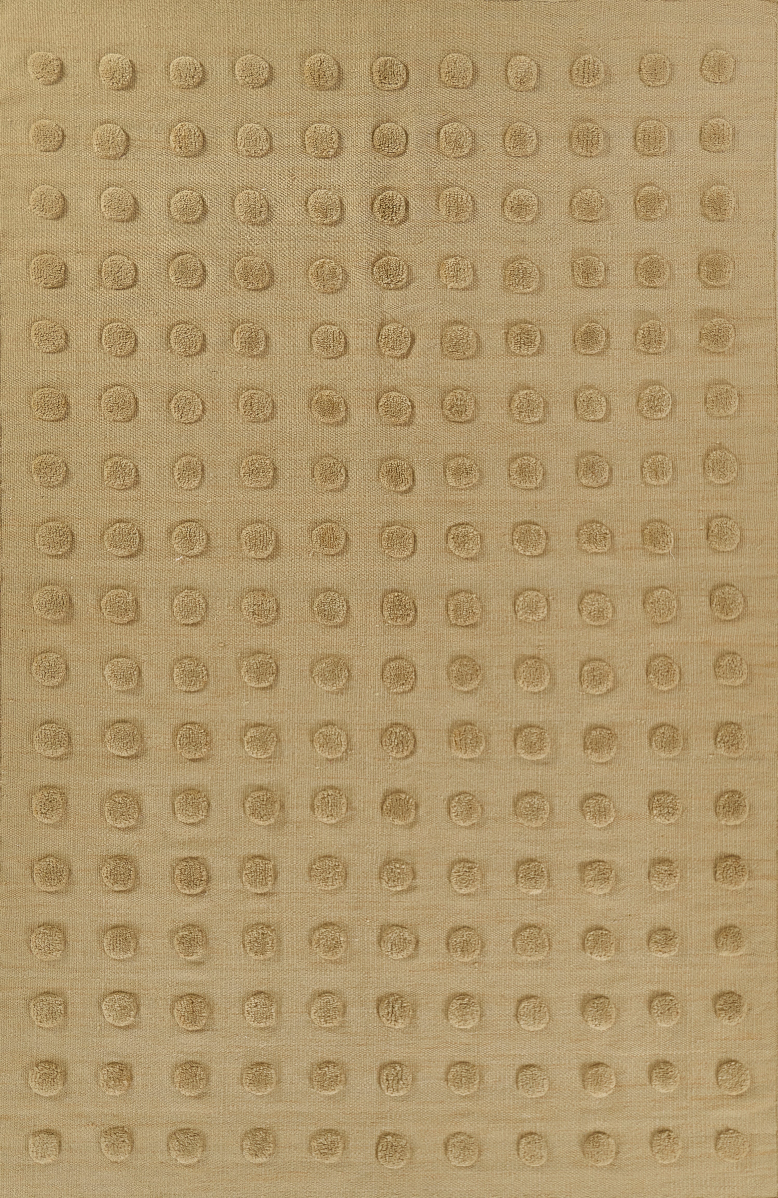 Beige area rug 8' X 10' - styled in a living room