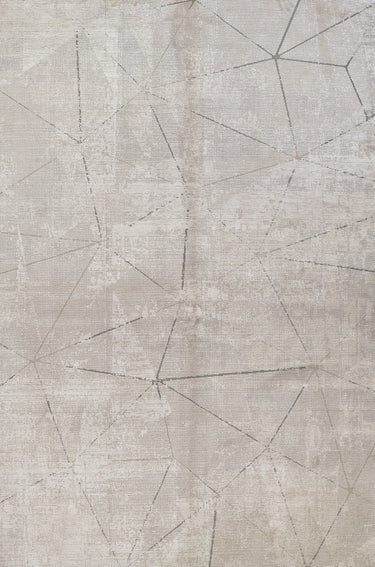 Grey Paxton Machine - Made Area Rug by Momeni, 7'10" X 10'