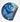 Momeni Blue Playground Round Area Rug in 6' X 6' Round - PLY-3