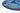 Momeni Blue Playground Round Area Rug in 6' X 6' Round - PLY-3