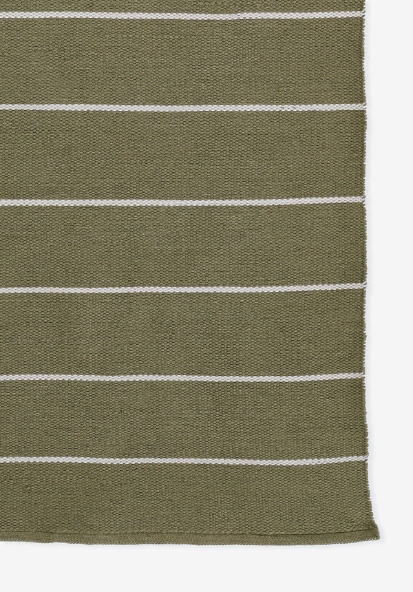 Erin Gates Polyester Area Rug From River, Green 7'6