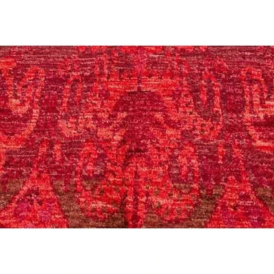 Red Ikat Area Rug - AR3087