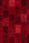 Red Overdyed Area Rug - AR3451