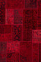 Red Overdyed Area Rug - AR3454