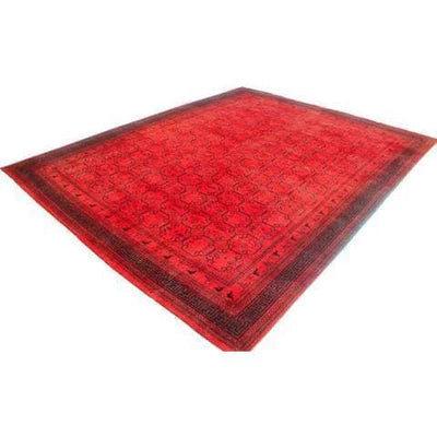 Red Overdyed Area Rug - AR2933