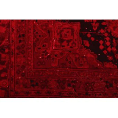 Red Overdyed Area Rug - AR3545