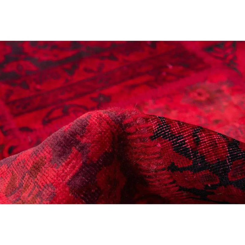 Red Overdyed Area Rug - AR3451