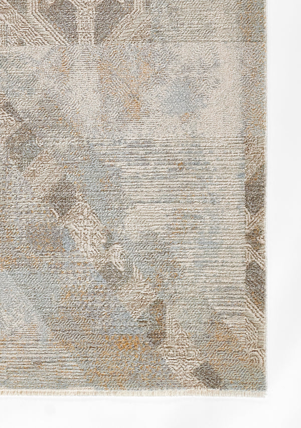 Samira Blue Runner Rug - SAM-1 Machine - Made, 2'3