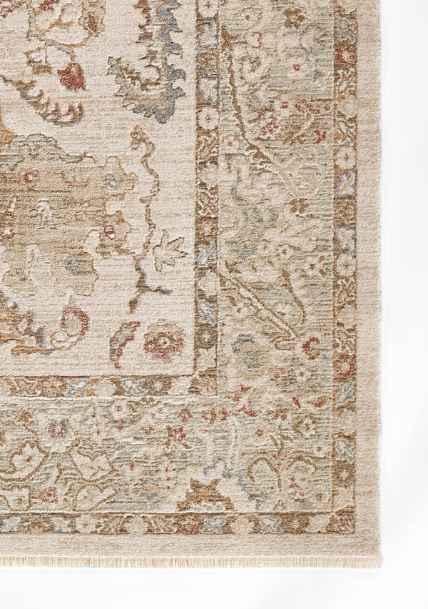 Red Samira Machine Made Area Rug, 5'3