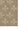 Beige Polypropylene area rug 8' X 10' - close-up of pattern and texture