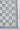 Blue area rug 8' X 10' - corner detail and border
