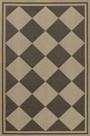Erin Gates Saybrook SAY-4 Black Machine - Made Runner Rug, 2'7" X 7'6" Runner