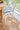 Natural area rug 2'7" X 7 - corner detail and border