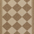 Natural area rug 9' X 12' - styled in a living room