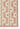 Brown Wool area rug 20 5' X 8 - close-up of pattern and texture