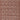 Red Wool area rug 2'6" X 8 - styled in a dining room