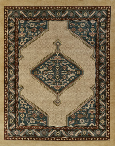 Momeni SRB-1 Area Rug, Blue 8' X 10'