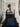 Navy Stripe area rug 3'6" X 5 - styled in a bedroom