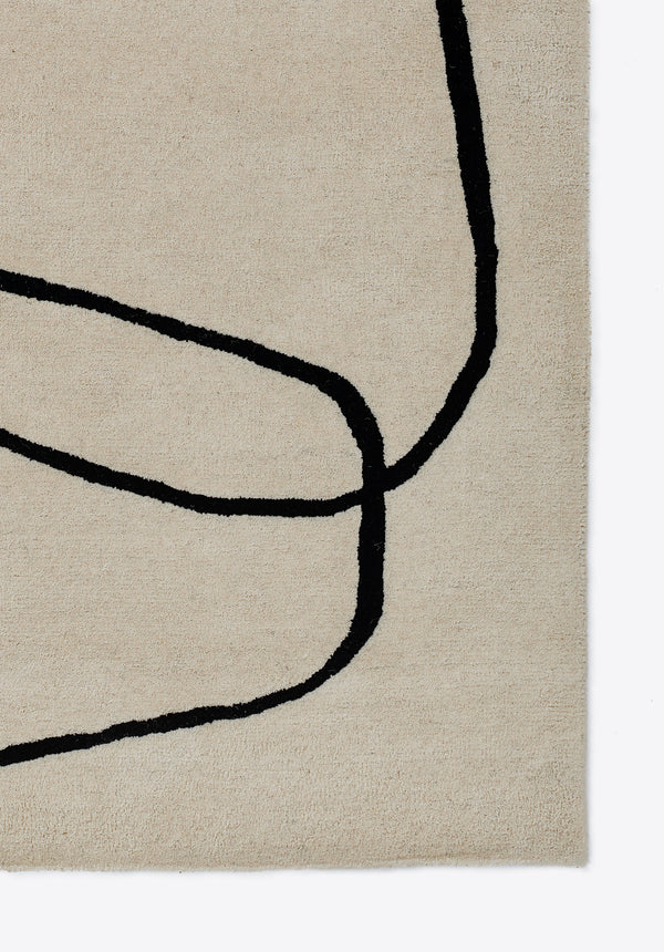 Momeni Wool Runner Rug From Simba, Ivory 2'6