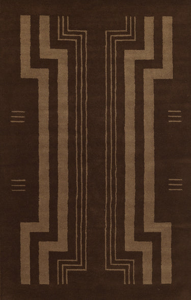 Momeni Brown Simba Runner Rug in 2'6" X 8' Runner - SIM11