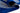 Blue area rug 12 8' X 10 - full product view on white background