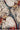 Multi Abstract area rug 5' X 7' - styled in a living room