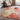 Multi Polyester area rug 3'6" X 5 - corner detail and border