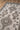 Grey Southwestern area rug 9' X 12' - close-up of pattern and texture