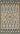 Ivory area rug 7'6" X 9 - styled in a living room