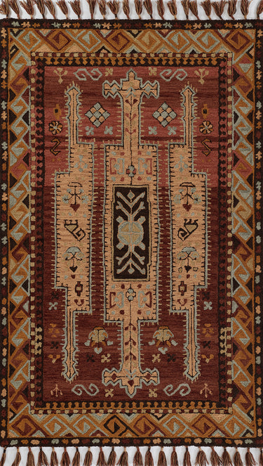 Terra Cott Hand - Tufted Area Rug, Tahoe TA-11 5' X 8'