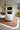 Wool area rug 2' X 4' - styled in a living room