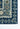 Blue area rug 96 9'6 - close-up of pattern and texture