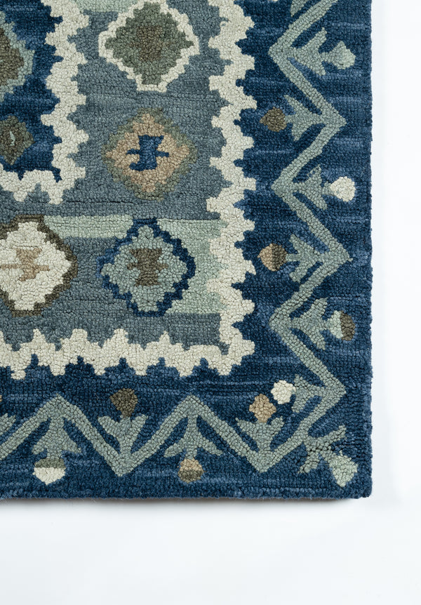 Momeni Blue Tangier Runner Rug - TAN-1 2'3