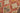 Red Floral area rug 2'3" X 8 - overhead flat lay view