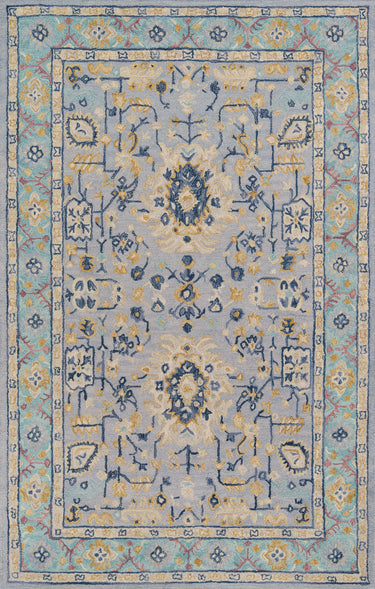 Blue Tangier Hand - Tufted Area Rug by Momeni, 8' X 11'