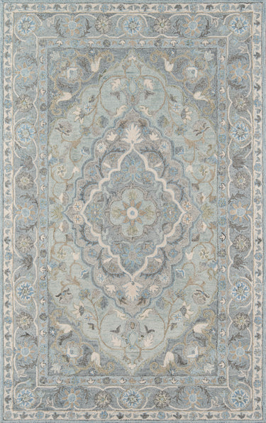 Momeni Tangier TAN33 Blue Hand - Tufted Runner Rug, 2'3" X 8' Runner