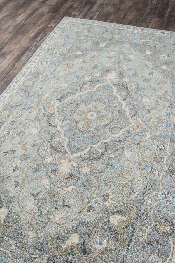 Momeni Blue Tangier Rectangle Rug - TAN33 2' X 3' lifestyle