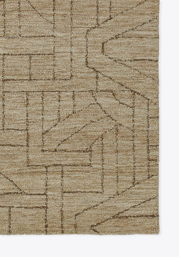 Natural Teppe Hand - Tufted Area Rug by Momeni, 5' X 8' lifestyle