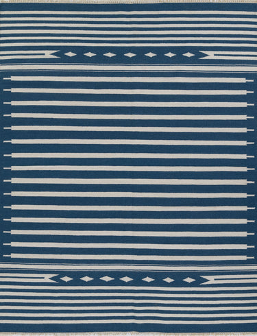 Erin Gates THO-1 Billings Area Rug, Denim 2' X 3'