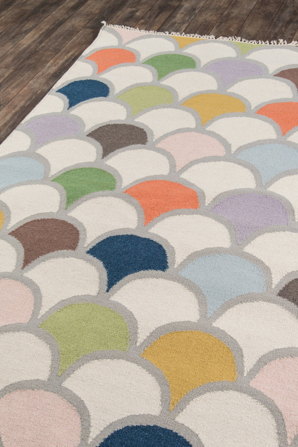 Geometric Multicolor Area Rug, Topanga 2' X 3' lifestyle
