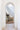 Brown Contemporary area rug 10' X 14' - styled in a bedroom
