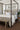 Brown Contemporary area rug 10' X 14' - corner detail and border