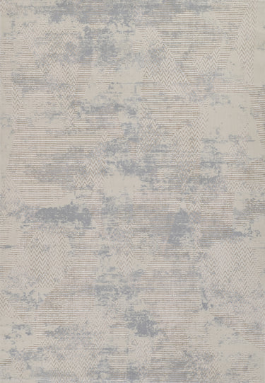 Light Blue Vera Machine - Made Area Rug by Momeni, 7'10" X 10'