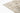 Ivory Polypropylene area rug 2'3" X 7 - corner detail and border