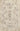 Ivory Polypropylene area rug 2'3" X 7 - styled in a living room