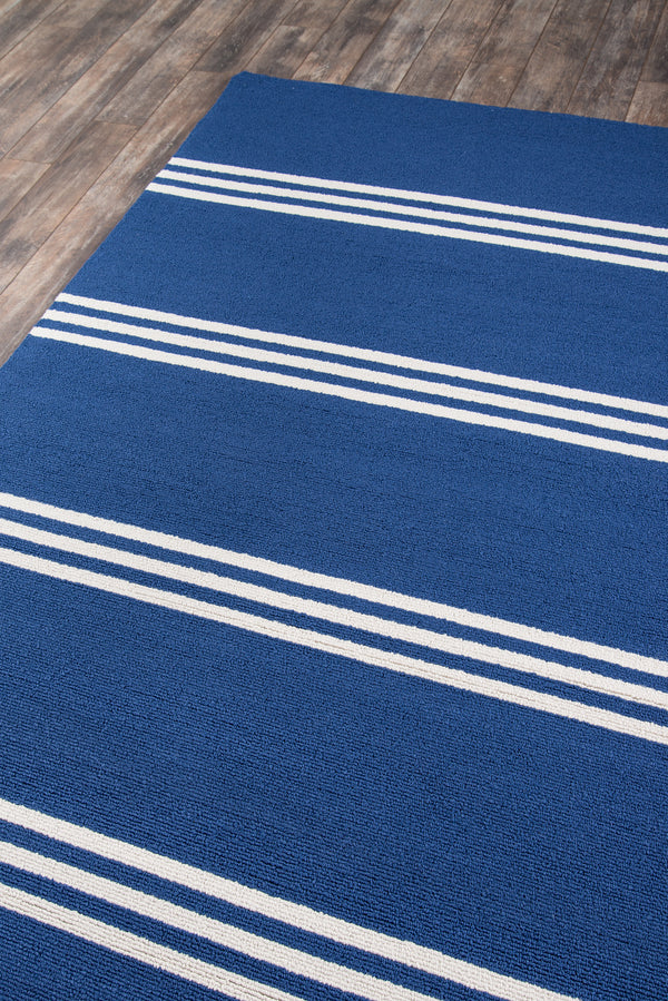 Veranda Rectangle Area Rug - White Polypropylene Blend, 5' X 8' - 194094 lifestyle