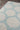 White Stripe area rug 2' X 3' - close-up of pattern and texture