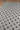 Grey Polypropylene area rug 2'7" X 7 - close-up of pattern and texture