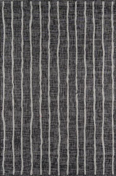 Villa Charcoal Runner Rug - VI-03 Machine - Made, 2'7" X 7'6" Runner